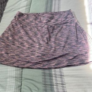 Jockey skirt with built in athletic shorts size small